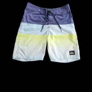 Quiksilver Boy's Multicolor Board Shorts / Swim Trunks